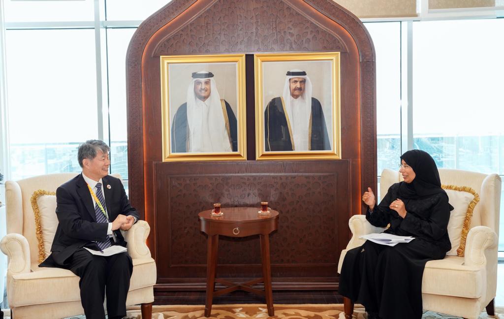 Minister of Public Health Meets IAEA Official